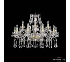Подвесная люстра Bohemia Ivele Crystal 1413/10+5/300 G