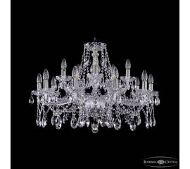 Подвесная люстра Bohemia Ivele Crystal 1413/10+5/300 Ni