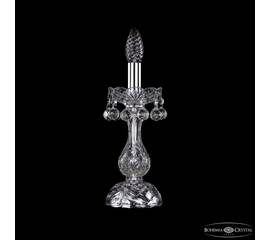 Настольная лампа Bohemia Ivele Crystal 1409L/1-27 Ni