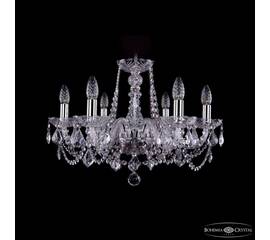 Подвесная люстра Bohemia Ivele Crystal 1402/6/195 Ni Leafs