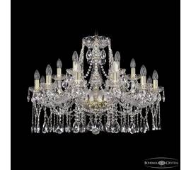 Подвесная люстра Bohemia Ivele Crystal 1413/12+6/300 G