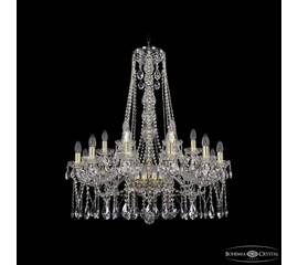 Подвесная люстра Bohemia Ivele Crystal 1413/12+6/300/h-95 G
