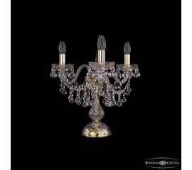 Настольная лампа Bohemia Ivele Crystal 1409L/3/141-39 G