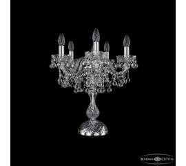 Настольная лампа Bohemia Ivele Crystal 1409L/5/141-47 Ni