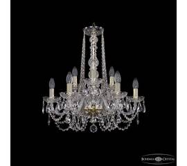 Подвесная люстра Bohemia Ivele Crystal 1402/6+3/195/h-58 G