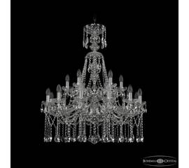 Подвесная люстра Bohemia Ivele Crystal 1413/12+6/300/XL-96/2d Ni