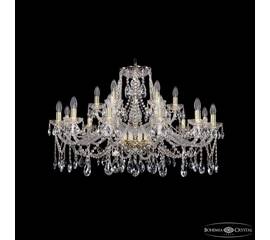 Подвесная люстра Bohemia Ivele Crystal 1413/12+6/360 G