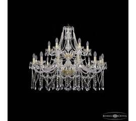 Подвесная люстра Bohemia Ivele Crystal 1413/12+6/360/2d G
