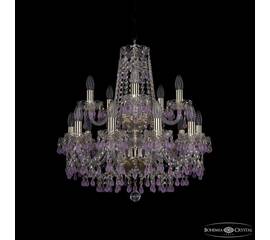 Подвесная люстра Bohemia Ivele Crystal 1410/10+5/195/2d G V7010