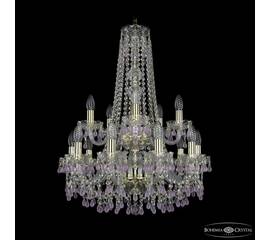 Подвесная люстра Bohemia Ivele Crystal 1410/10+5/195/h-74/2d G V7010