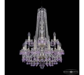 Подвесная люстра Bohemia Ivele Crystal 1410/10+5/195/h-82/2d G V7010