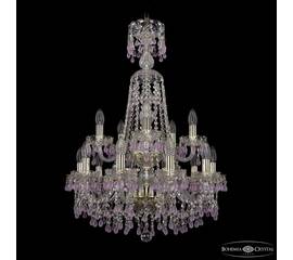 Подвесная люстра Bohemia Ivele Crystal 1410/10+5/195/XL-84/2d G V7010