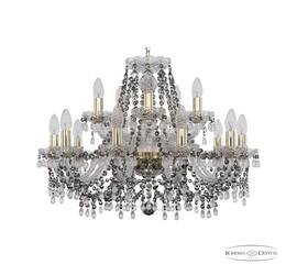 Подвесная люстра Bohemia Ivele Crystal 1410/10+5/240 G V0300 R731