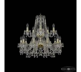Подвесная люстра Bohemia Ivele Crystal 1410/10+5/240/2d G V0300