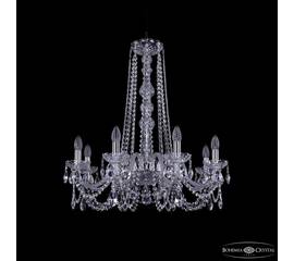 Подвесная люстра Bohemia Ivele Crystal 1402/8/240/h-73 Ni