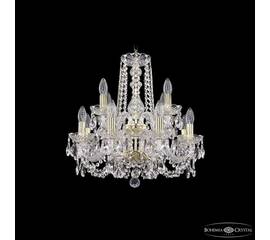 Подвесная люстра Bohemia Ivele Crystal 1402/8+4/160/2d G