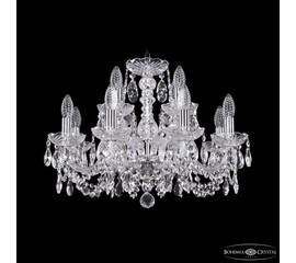Подвесная люстра Bohemia Ivele Crystal 1402/8+4/195 Ni