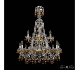 Подвесная люстра Bohemia Ivele Crystal 1410/10+5/240/XL-91/2d G V1003