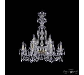 Подвесная люстра Bohemia Ivele Crystal 1402/8+4/240/XL-77 G