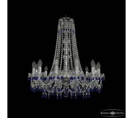 Подвесная люстра Bohemia Ivele Crystal 1410/12/240/h-74 Ni V3001