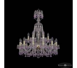 Подвесная люстра Bohemia Ivele Crystal 1410/12+6/240/XL-80 G V7010