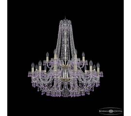 Подвесная люстра Bohemia Ivele Crystal 1410/12+6/300/h-95/2d G V7010