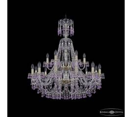 Подвесная люстра Bohemia Ivele Crystal 1410/12+6/300/XL-95/2d G V7010