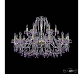 Подвесная люстра Bohemia Ivele Crystal 1410/12+6/360 G V7010
