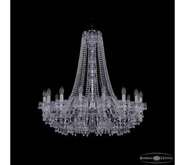 Подвесная люстра Bohemia Ivele Crystal 1410/16/360/h-95 Ni V0300