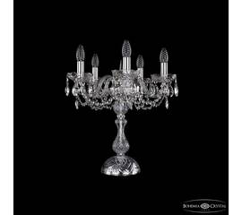 Настольная лампа Bohemia Ivele Crystal 1402L/5/141-47 Ni
