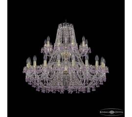 Подвесная люстра Bohemia Ivele Crystal 1410/20+10/360/2d G V7010