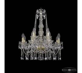 Подвесная люстра Bohemia Ivele Crystal 1413/8+4/200/h-66 G