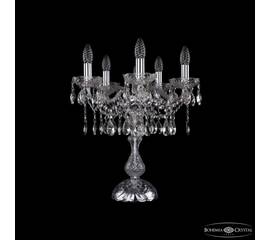 Настольная лампа Bohemia Ivele Crystal 1413L/5/141-47 Ni