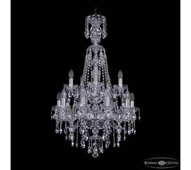Подвесная люстра Bohemia Ivele Crystal 1415/10+5/200/XL-97/2d Ni
