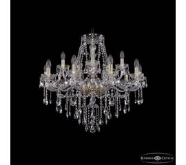 Подвесная люстра Bohemia Ivele Crystal 1415/10+5/300 G