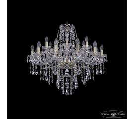 Подвесная люстра Bohemia Ivele Crystal 1415/12+6/300 G