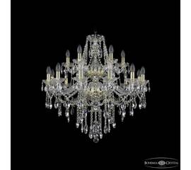 Подвесная люстра Bohemia Ivele Crystal 1415/12+6/300/2d G