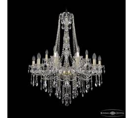 Подвесная люстра Bohemia Ivele Crystal 1415/12+6/300/h-108 G