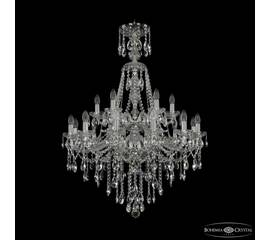 Подвесная люстра Bohemia Ivele Crystal 1415/12+6/300/XL-114/2d Ni