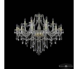 Подвесная люстра Bohemia Ivele Crystal 1415/12+6/360 G