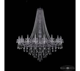 Подвесная люстра Bohemia Ivele Crystal 1415/20/530/h-180 Ni