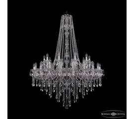 Подвесная люстра Bohemia Ivele Crystal 1415/20+10/400/h-154 Ni