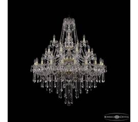 Подвесная люстра Bohemia Ivele Crystal 1415/20+10+5/400/3d Ni