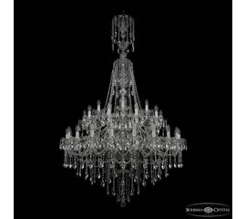 Подвесная люстра Bohemia Ivele Crystal 1415/20+10+5/400/XL-185/2d Ni