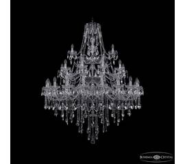 Подвесная люстра Bohemia Ivele Crystal 1415/20+10+5/460/3d Ni