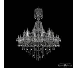 Подвесная люстра Bohemia Ivele Crystal 1415/24+12/530/XL-186 Ni