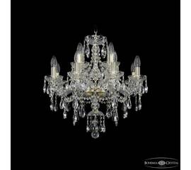 Подвесная люстра Bohemia Ivele Crystal 1415/8+4/200 G