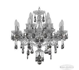 Подвесная люстра Bohemia Ivele Crystal 1415/8+4/200 Ni K731