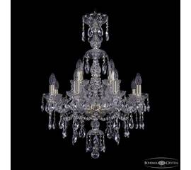 Подвесная люстра Bohemia Ivele Crystal 1415/8+4/200/XL-76 G