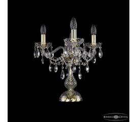 Настольная лампа Bohemia Ivele Crystal 1415L/3/141-39 G